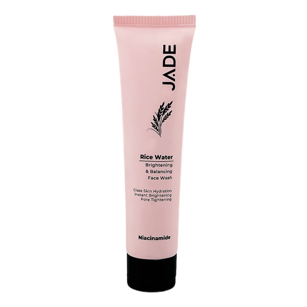 Jade Rice Water Brightening & Balancing Face Wash, Niacinamide, 100ml - Main Image