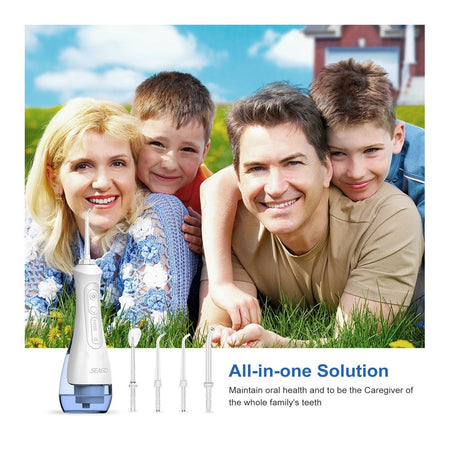 Seago Rechargeable Cordless Water Flosser SG-833 White - Image 11