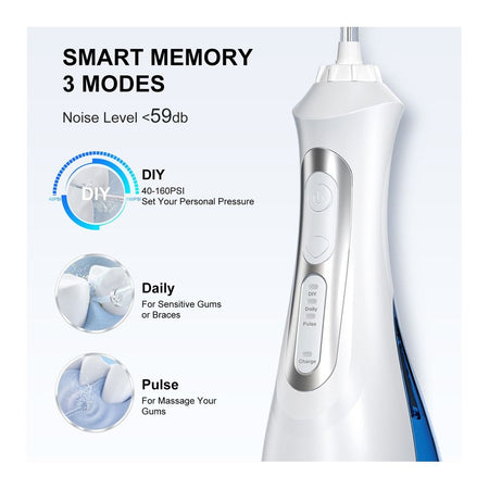 Seago Rechargeable Cordless Water Flosser SG-833 White - Image 3