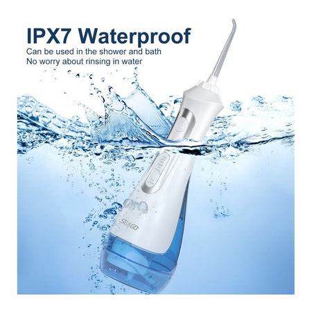 Seago Rechargeable Cordless Water Flosser SG-833 White - Image 6