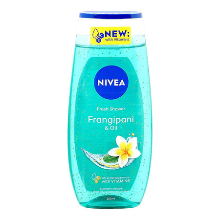 Nivea Frangipani & Oil Fresh Shower Gel, Vitamin C & E, 250ml - Main Image