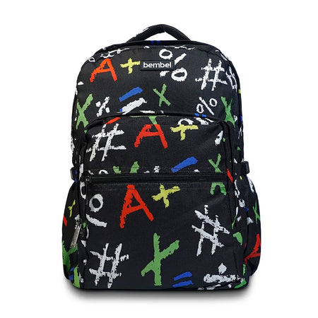 Bembel 18 Inch School Backpack, For 5 To 8 Grade, 37 Litres, Tic Tac Toe, 100291 - Main Image