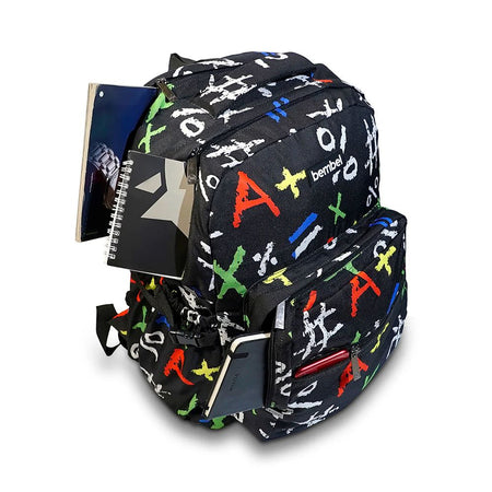 Bembel 18 Inch School Backpack, For 5 To 8 Grade, 37 Litres, Tic Tac Toe, 100291 - Image 3