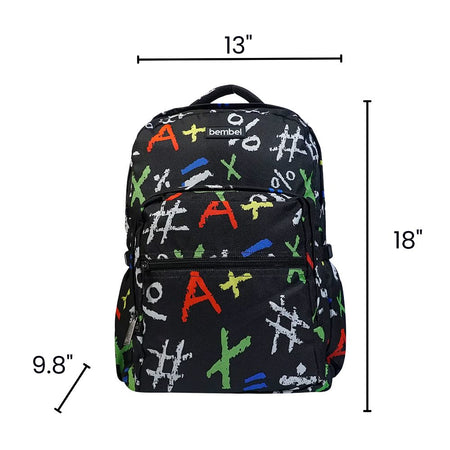 Bembel 18 Inch School Backpack, For 5 To 8 Grade, 37 Litres, Tic Tac Toe, 100291 - Image 6