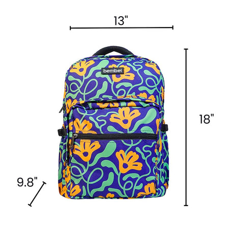 Bembel 18 Inch School Backpack, For 5 To 8 Grade, 37 Litres, Floral, 100292 - Image 6