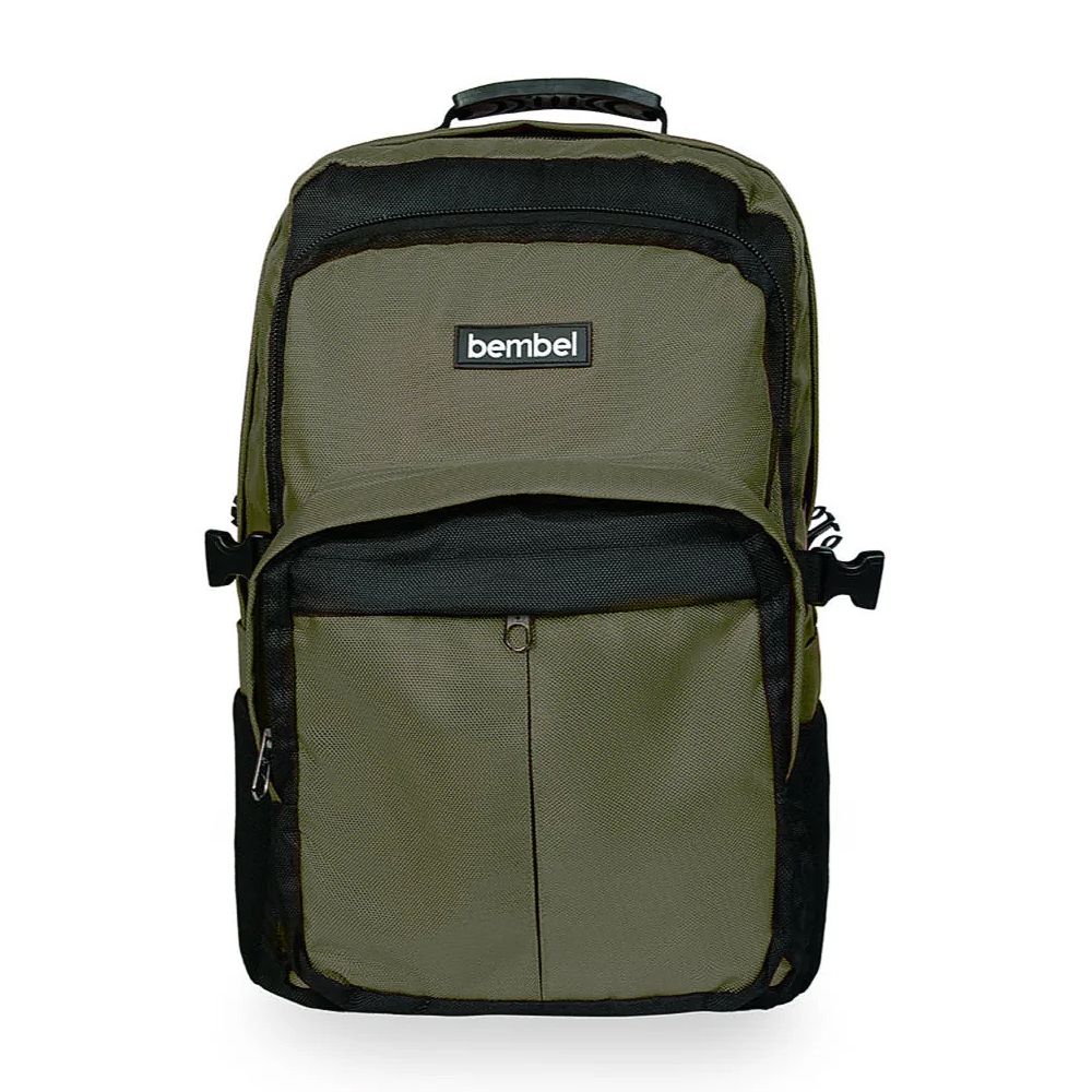 Bembel 20 Inch School Backpack-Prime, For 5 To 8 Grade, 38 Liters, Army Green, 100294 - Main Image