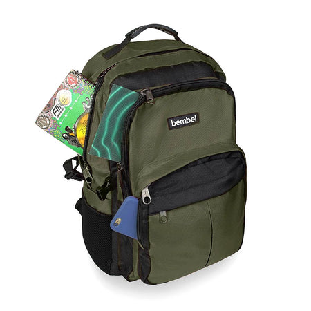 Bembel 20 Inch School Backpack-Prime, For 5 To 8 Grade, 38 Liters, Army Green, 100294 - Image 4