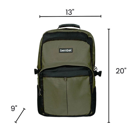 Bembel 20 Inch School Backpack-Prime, For 5 To 8 Grade, 38 Liters, Army Green, 100294 - Image 6