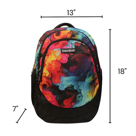 Bembel 18 Inch School Backpack, For 3 To 5 Grade, 27 Liters, Smoke, 100288 - Image 7