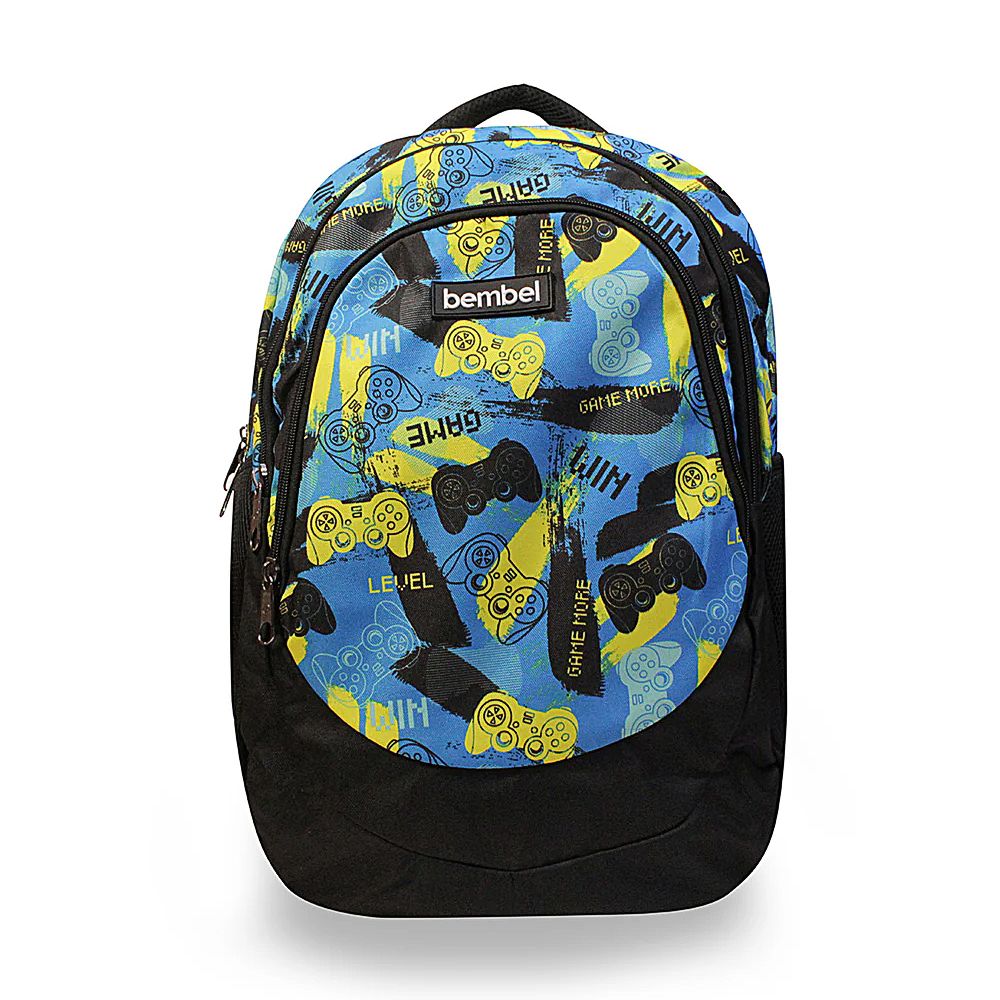 Bembel 18 Inch School Backpack, For 3 To 5 Grade, 27 Liters, Game On, 100289 - Main Image