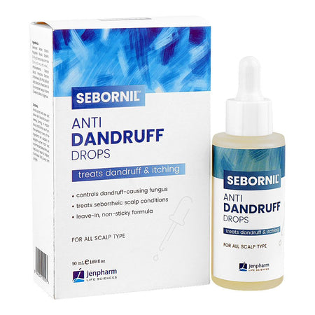 Jen Pharm Sebronil Anti Dandruff Drops, Niacinamide, Salicylic Acid, For All Types Of Skin, 50ml - Main Image