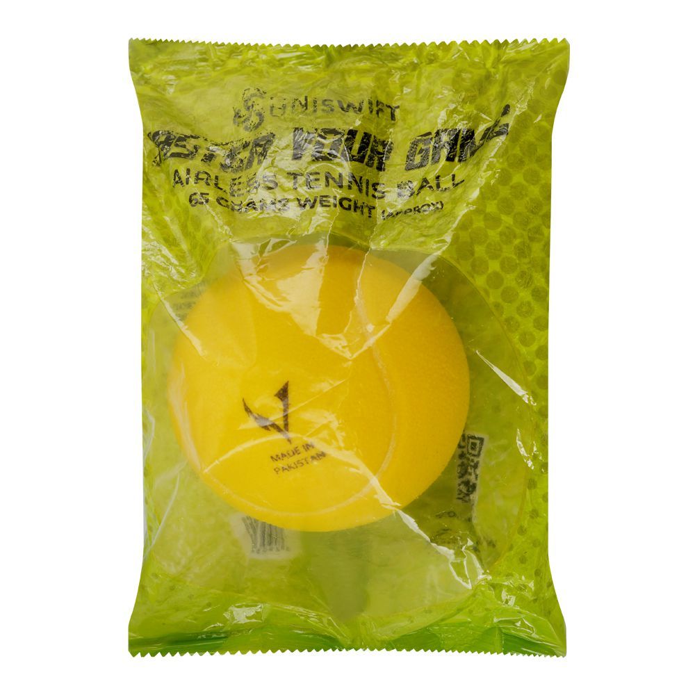 Verve Line Tennis Ball, Yellow - Main Image