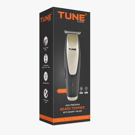 Tune Classic High-Precision Beard Trimmer, 1.5 Hours Runtime, TR-304 - Image 4