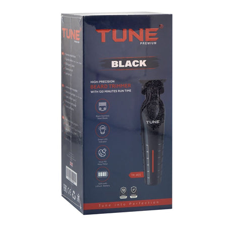 Tune Classic Black High-Precision Beard Trimmer, TR-403 - Image 5
