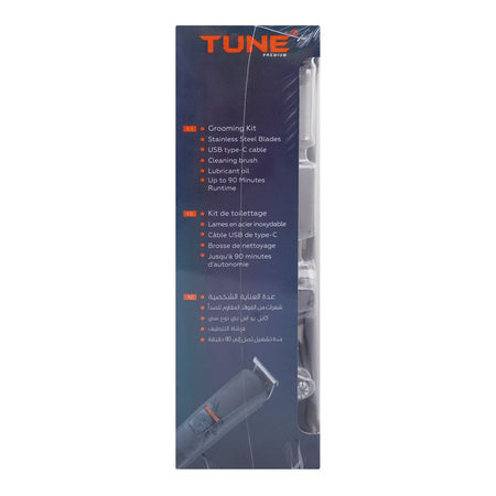 Tune Classic 5-In-1 Professional Grooming Kit, 600mAh Battery, 1.5 Hours Runtime, TR-501 - Image 7