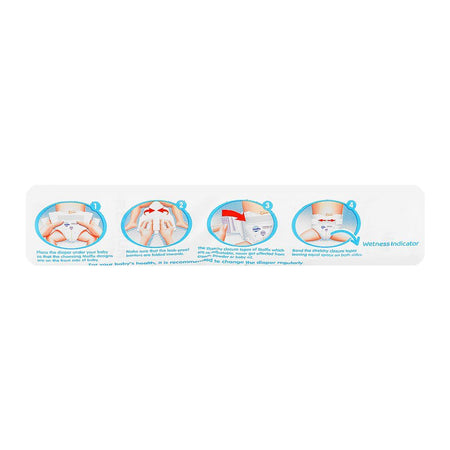 Molfix Premium Diaper, Jumbo Economy, Mini 2, 3-6KG, 68-Pack - Image 4