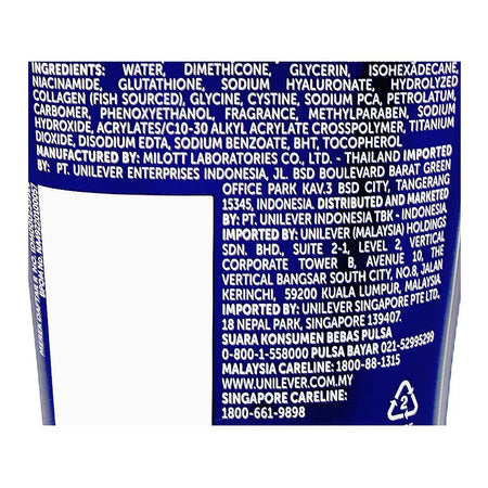 Vaseline Healthy Bright Gluta-Hya Overnight Radiance Repair Serum Burst Lotion, Hyaluronic Acid, Glutathione, For Radiant Skin, 70ml - Image 3