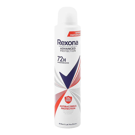 Rexona Motion Sense Advanced Protection 72H Antibacterial Protection Body Spray, Anti-Perspirant, 200ml - Main Image