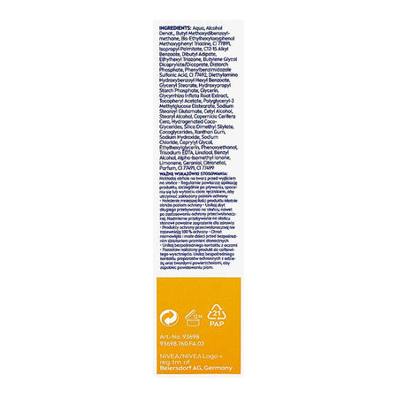 Nivea Sun UV Face Shine Control Long Lasting Coverage Medium Tinted Sunscreens, SPF50, Glycerin, For Normal & Combination Skin, 50ml - Image 4