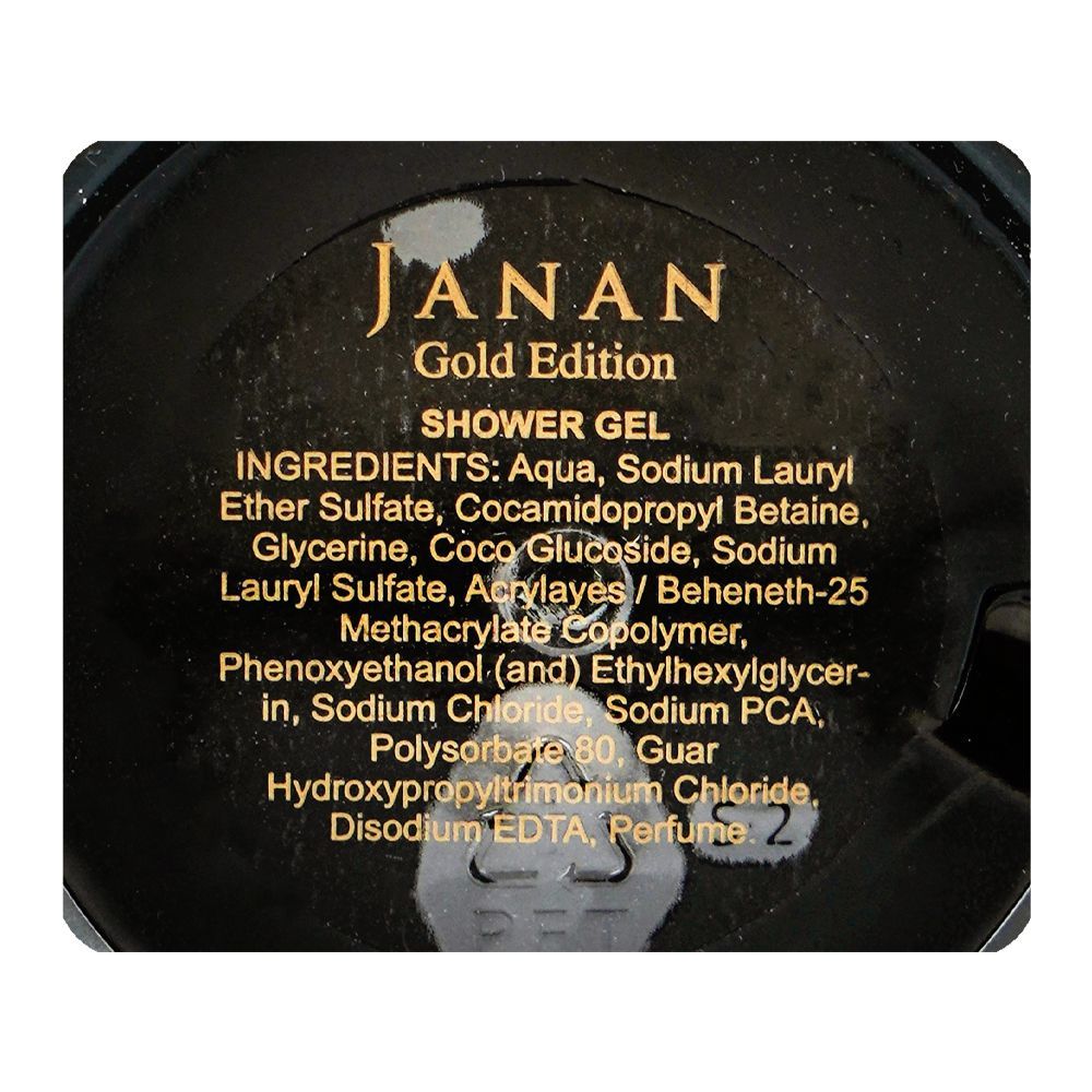 Junaid Jamshed J. Janan Gold Edition Shower Gel, 250ml - Image 2