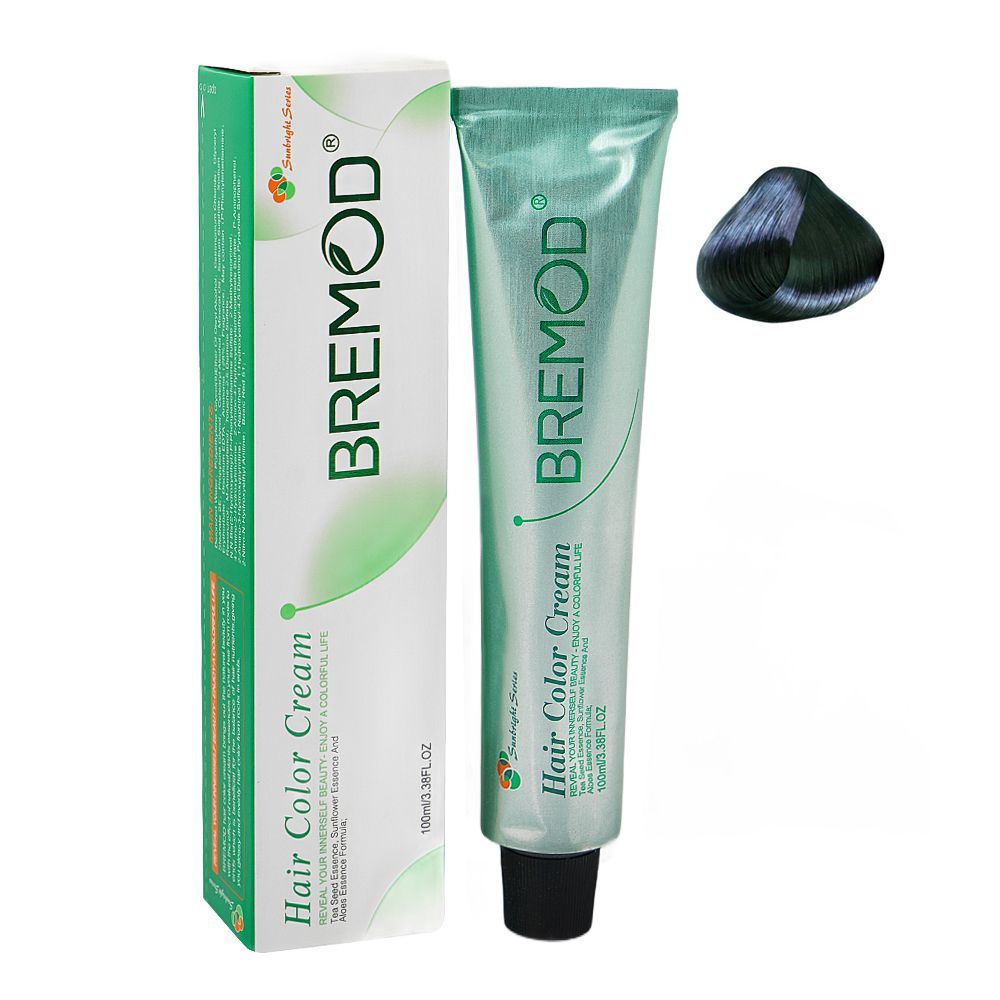 Bremod Hair Color Cream, 100ml, 0/11 Ash - Main Image
