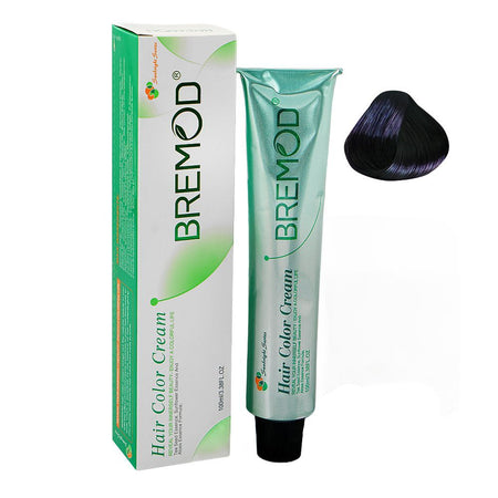 Bremod Hair Color Cream, 100ml, 0/22 Violet - Main Image