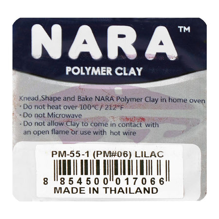 Nara Polymer Clay, Lilac, 55g - Image 3