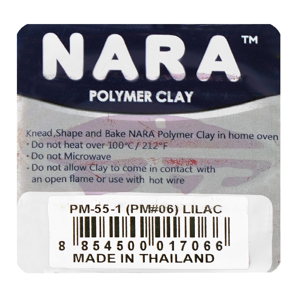 Nara Polymer Clay, Lilac, 55g - Image 3