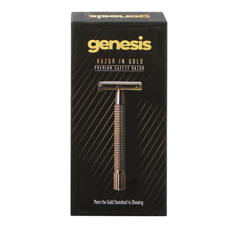 Treet Genesis Razor In Gold Premium Safety, For Men, 1-Pack - Main Image
