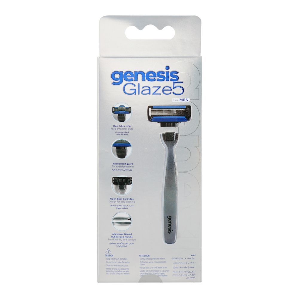 Treet Genesis Glaze 5 For Men Razor, For Men, 1-Pack - Image 2