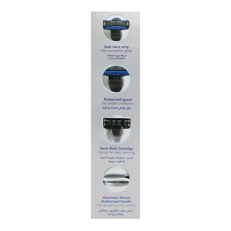 Treet Genesis Glaze 5 For Men Razor, For Men, 1-Pack - Image 3