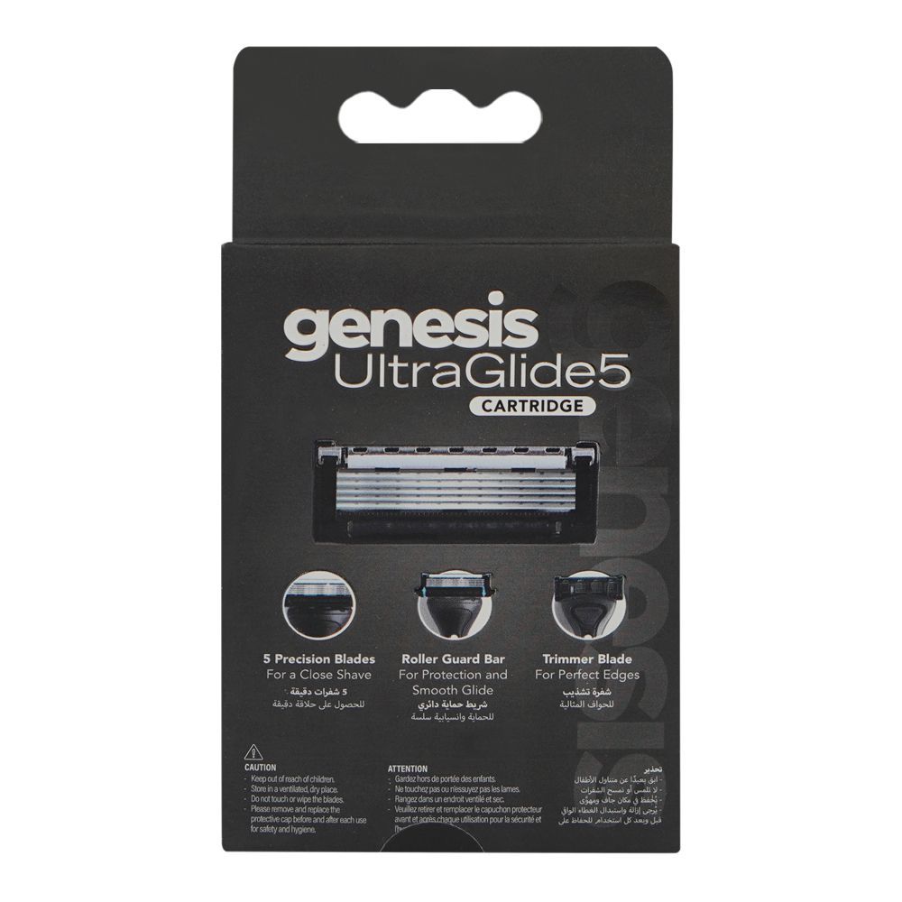 Treet Genesis Ultra Glaze 5 For Men Razor, For Men, 1-Pack - Image 2