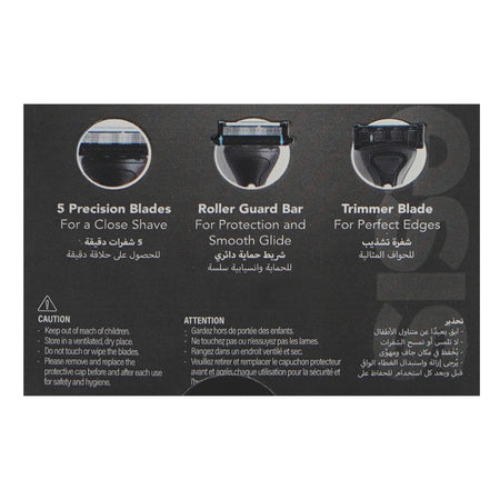 Treet Genesis Ultra Glaze 5 For Men Razor, For Men, 1-Pack - Image 3