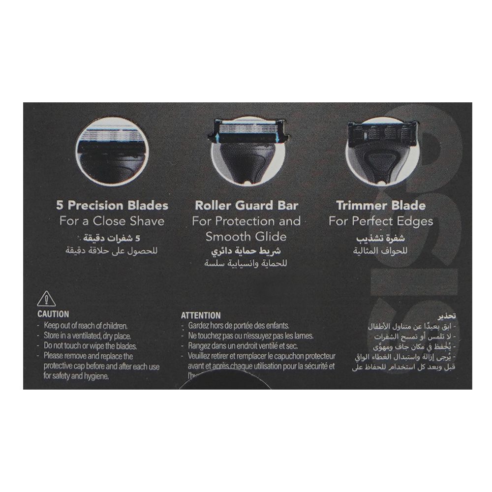 Treet Genesis Ultra Glaze 5 For Men Razor, For Men, 1-Pack - Image 3