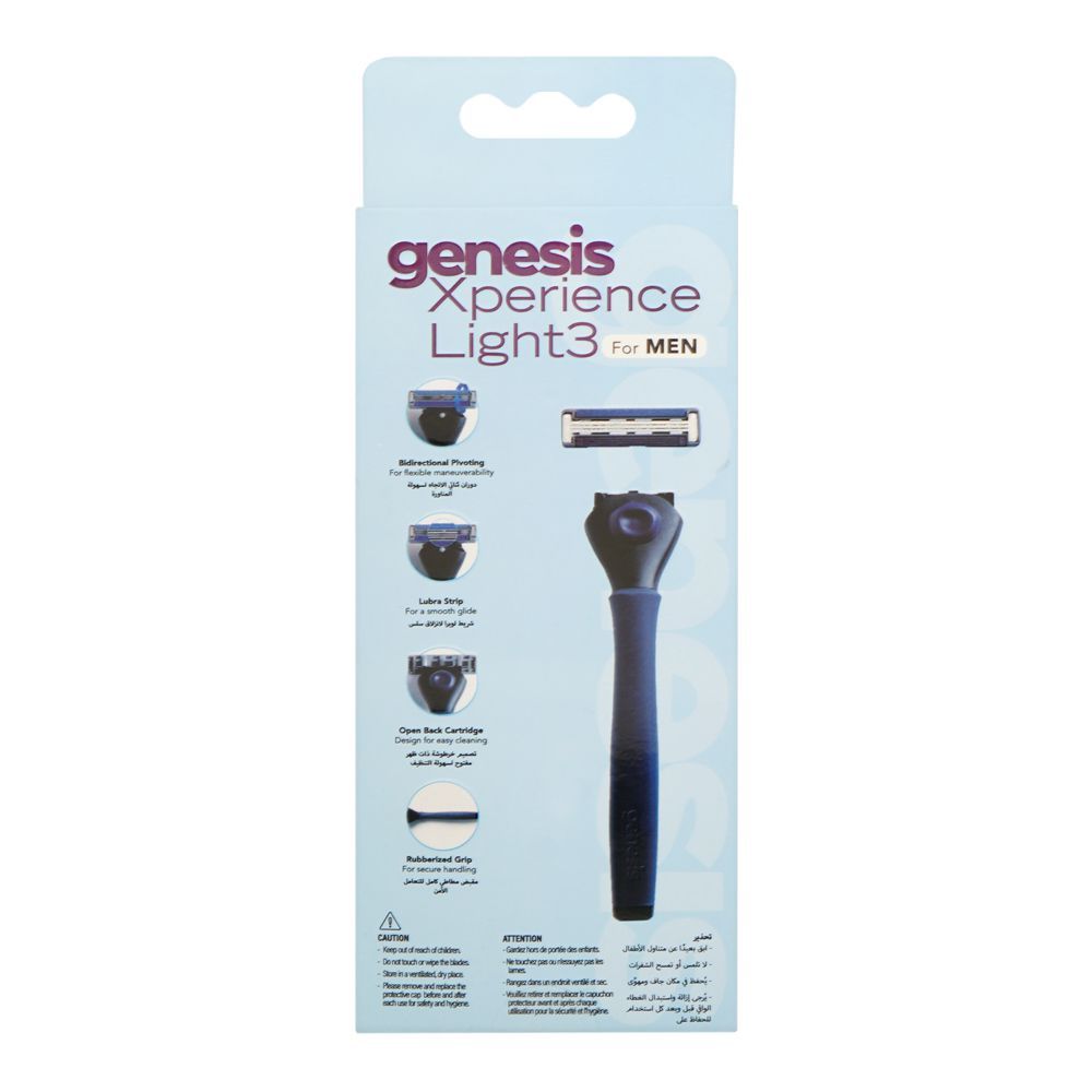 Treet Genesis Xperience Light 3 For Men Razor, For Men, 1-Pack - Image 2