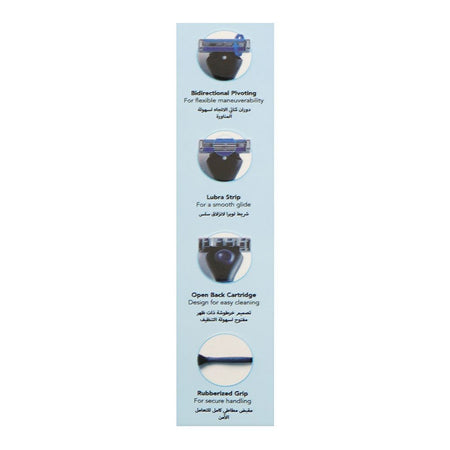 Treet Genesis Xperience Light 3 For Men Razor, For Men, 1-Pack - Image 3