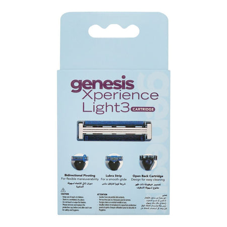 Treet Genesis Xperience Light 3 Cartridge, 3-Pack - Image 2