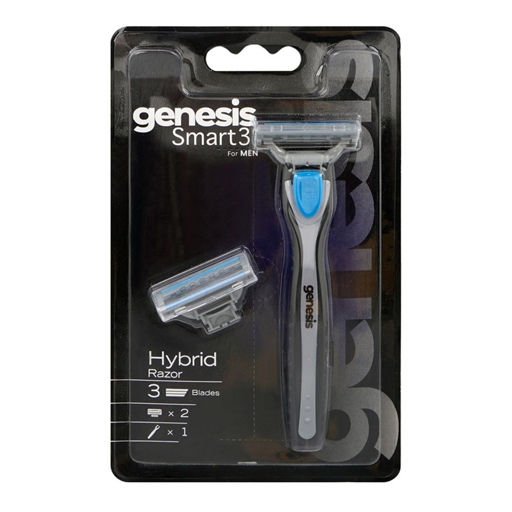 Treet Genesis Smart 3 For Men Hybrid Razor + Cartridge, For Men, 2-Pack - Main Image
