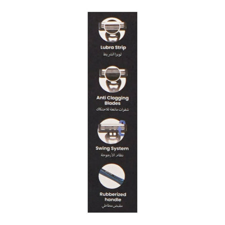 Treet Genesis Soft Glide 3 For Men Razor, For Men, 3-Pack - Image 3