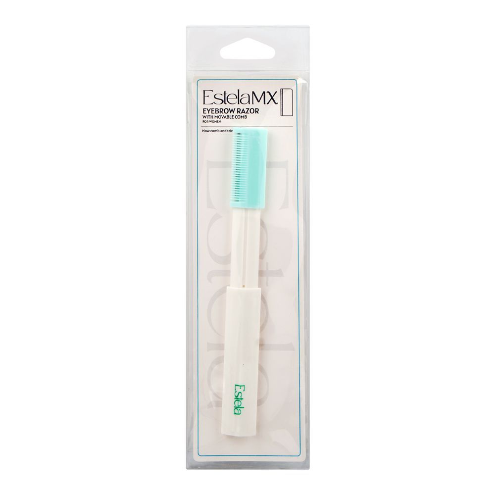 Treet Estela MX Women Eyebrow Razor With Movable Comb, For Women - Image 2