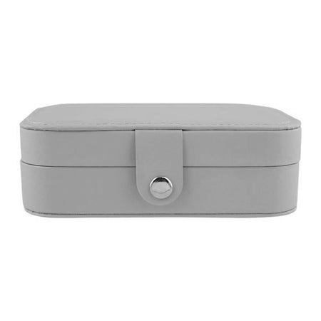 AJF Portable Jewelry Storage Organizer Box, Grey, BA-3 - Image 3