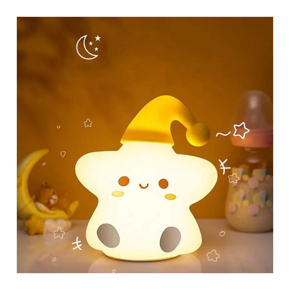 AJF Rechargeable Silicone Star Lamp - Main Image