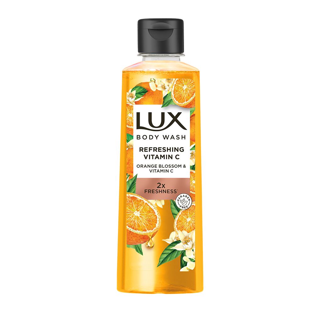Lux Orange Blossom & Vitamin C Refreshing Body Wash, 520ml - Main Image