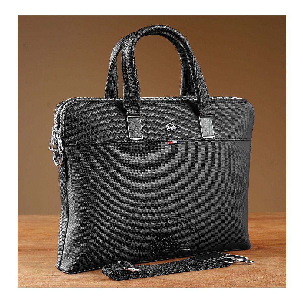 SJ Laptop Office Bag, Black, E6622-5 - Main Image