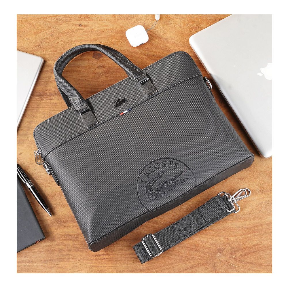 SJ Laptop Office Bag, Black, E6622-5 - Image 6