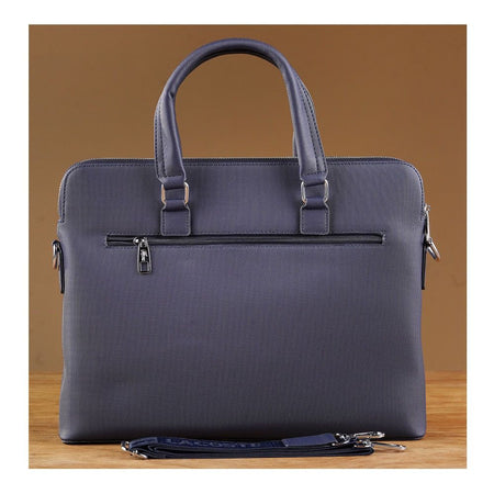 SJ Laptop Office Bag, Blue, E6622-5 - Image 4