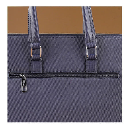 SJ Laptop Office Bag, Blue, E6622-5 - Image 5