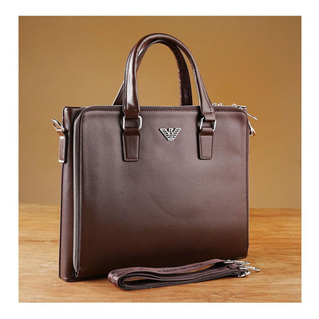 SJ Laptop Office Bag, Khaki, A930011-5 - Main Image