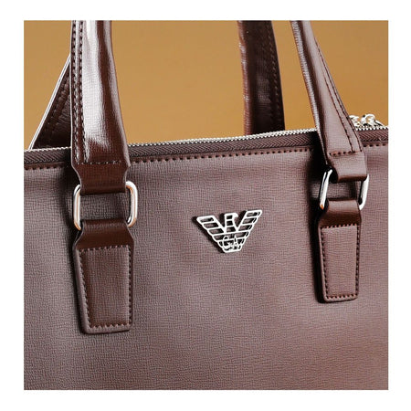 SJ Laptop Office Bag, Khaki, A930011-5 - Image 3