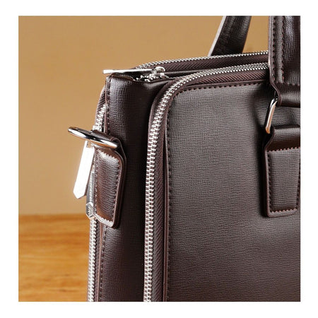 SJ Laptop Office Bag, Brown, A930011-5 - Image 2